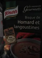 Homard et langoustines soupe