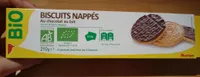Biscuits nappés au chocolat au lait