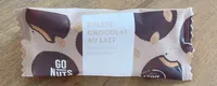 Palets chocolat au lait fourrés au beurre de cacahuètes