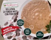Vellutata di funghi misti con porcini