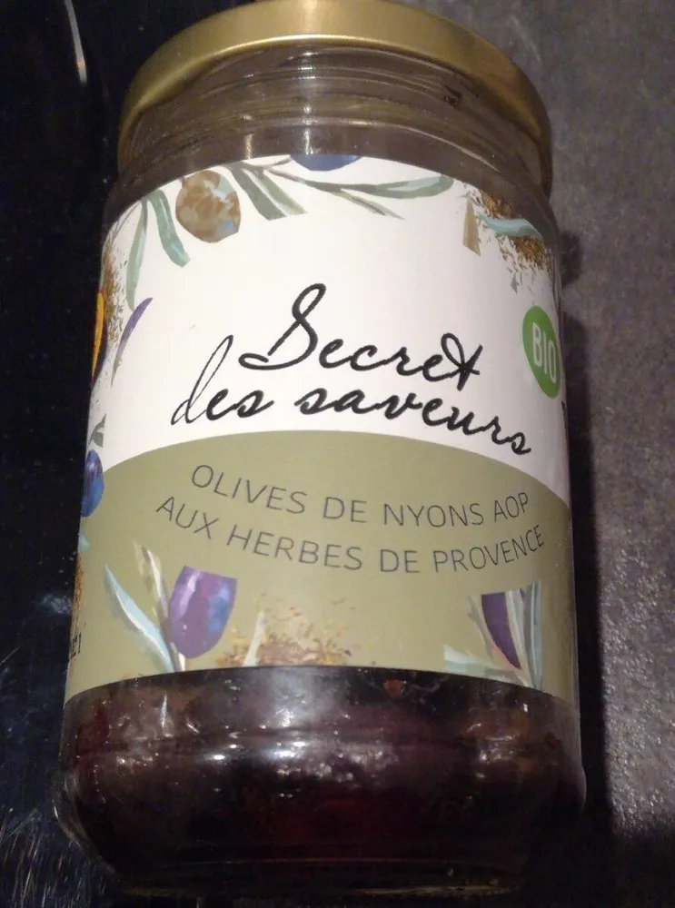 Olives de Nyons aux herbes de Provence