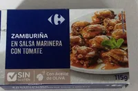 Zamburiña en salsa marinera con tomate