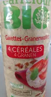 Galettes - Granenwafels 4 céréales / 4 granen