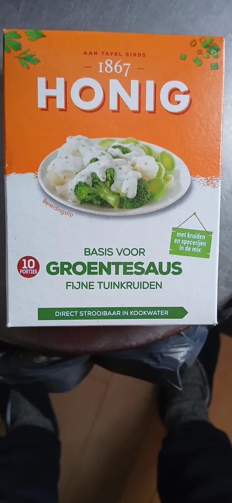 Basis voor Groentesaus Fijne tuinkruiden