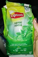 The vert instantané sucré menthe lipton