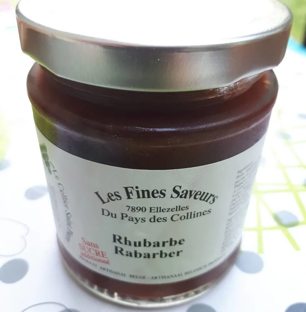 Confiture de rhubarbe