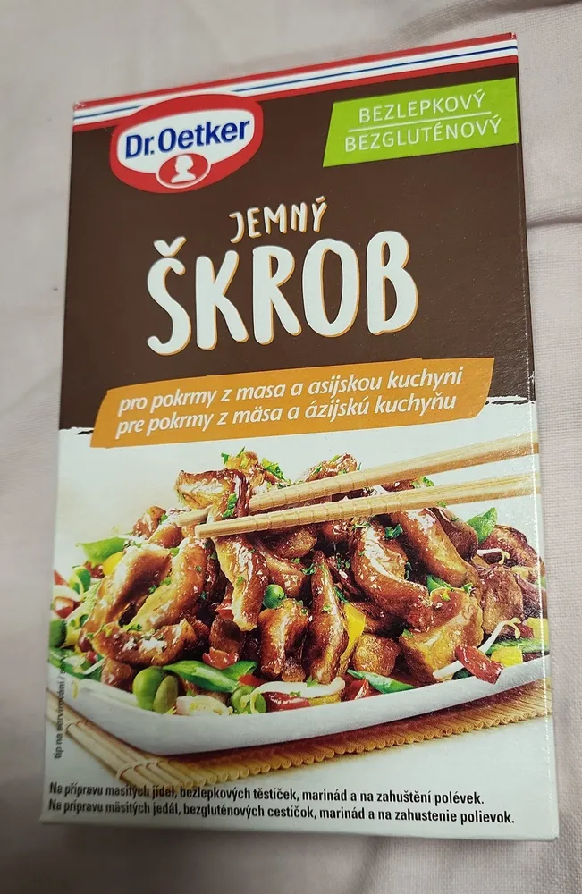 Jemný škrob