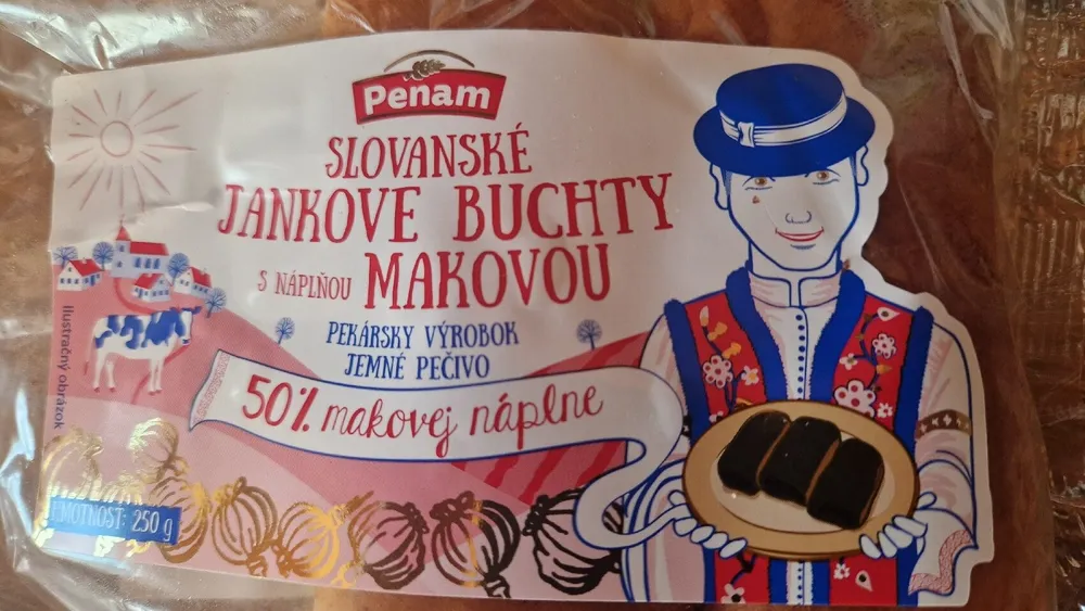 Jankove buchty s makovou náplňou