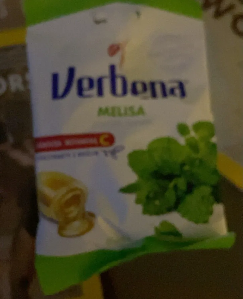verbena melisa ziołoww cukierki