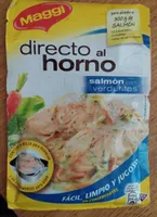 Salmón con verduras