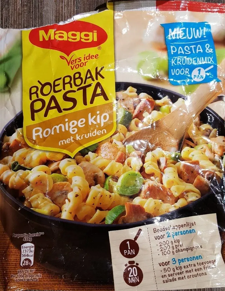 Pâtes sauté poulet crémeux