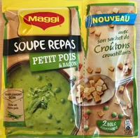 Soupe repas Petit Pois & Bacon