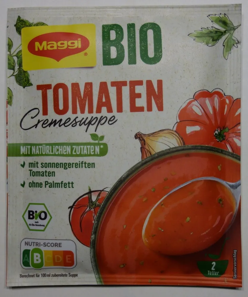Suppe Bio Tomaten Cremesuppe