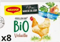 Bouillon kub bio volaille