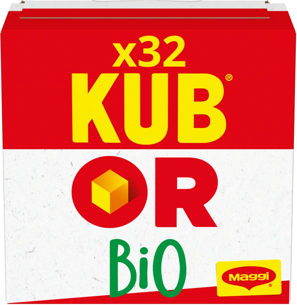 MAGGI Bouillon Kub Or 128g Bio - 16 Cubes