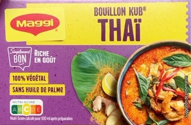 MAGGI Bouillon Kub Thai 80g