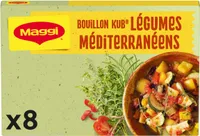 Kub légumes méditérannéens