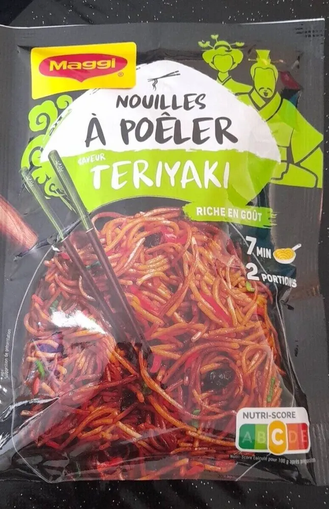 Nouilles instantanées saveur Teriyaki
