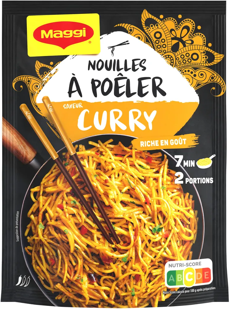 MAGGI® Nouilles à poeler saveur curry 118g