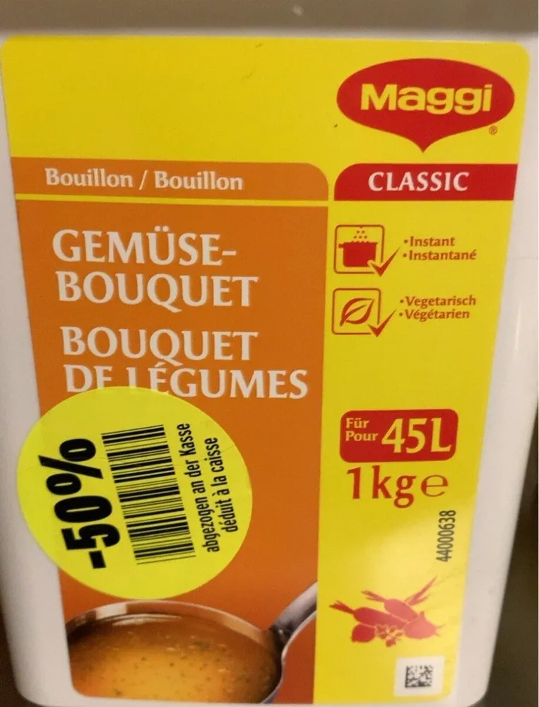 Bouquet de légumes