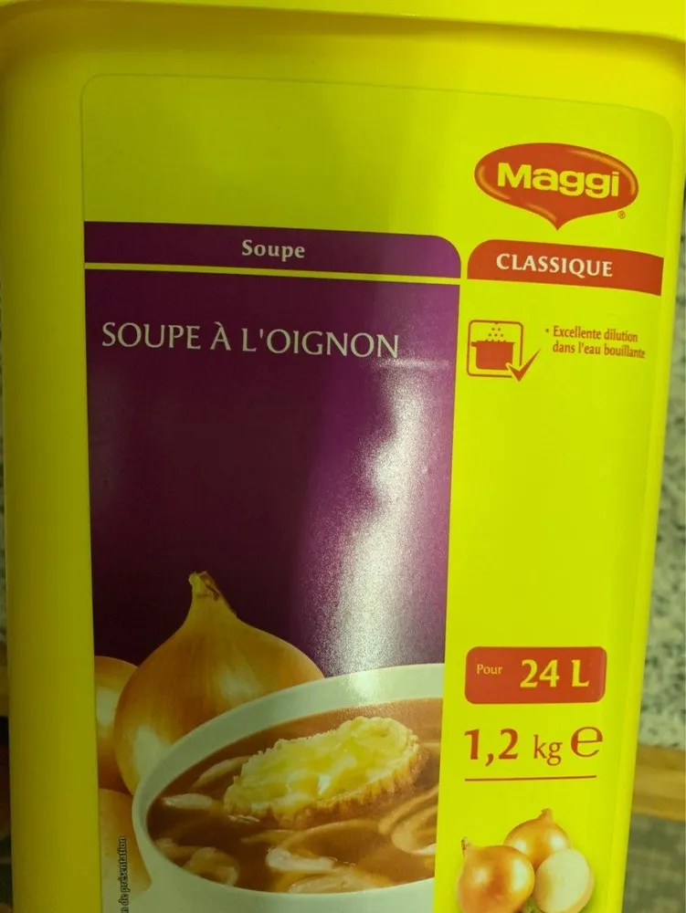 Soupe à l'ognon