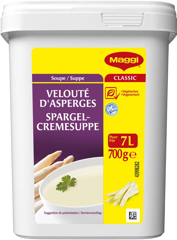 Velouté d'Asperges MAGGI - Boîte de 700g pour 7 L soit 35 assiettes