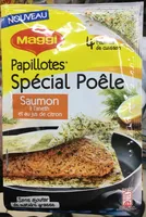 Papillottes Spécial Poêle Saumon à l'aneth et au jus de citron