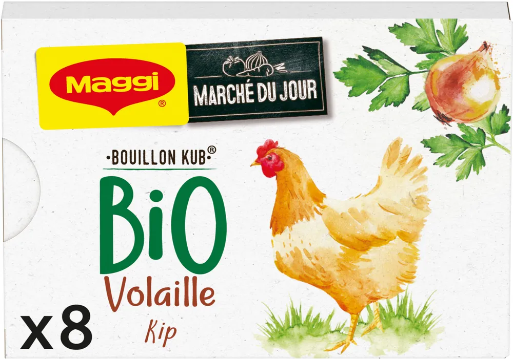 MAGGI Bouillon KUB BIO Volaille 80g
