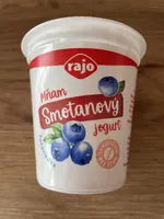 Smotanový jogurt čučoriedka