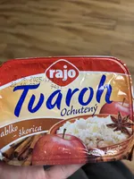 Tvaroh ochutený jablko škorica
