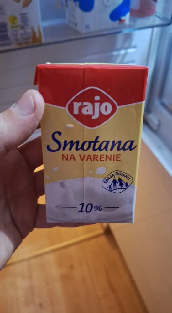 smotana na varenie