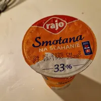 Smotana na slahanie 33%