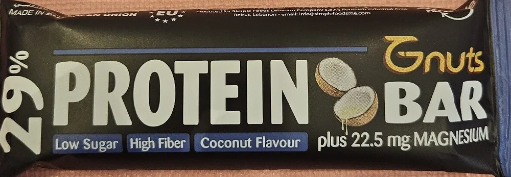 Protein Bar With Coconut In Cocoa Coating