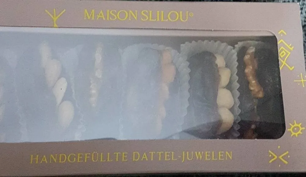 Handgefüllte Dattel Juwelen