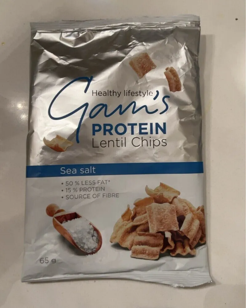 Protein Lentil Chips Sea salt