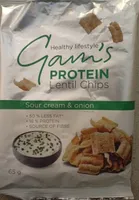 PROTEIN Lentil Chips Sour Cream & Onion