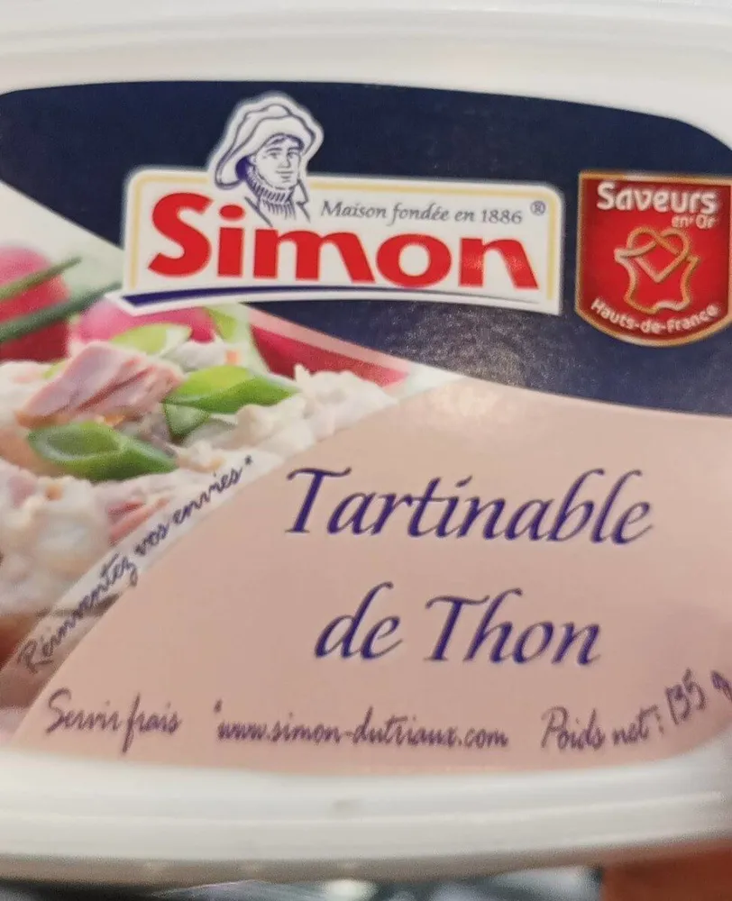 Tartinable de thon