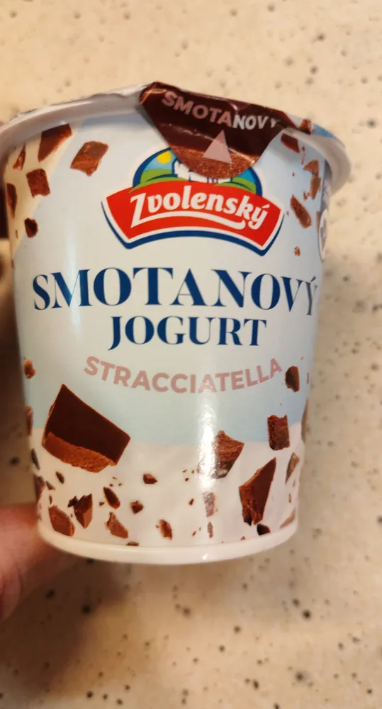 Zvolenský Smotanový jogurt stračatella