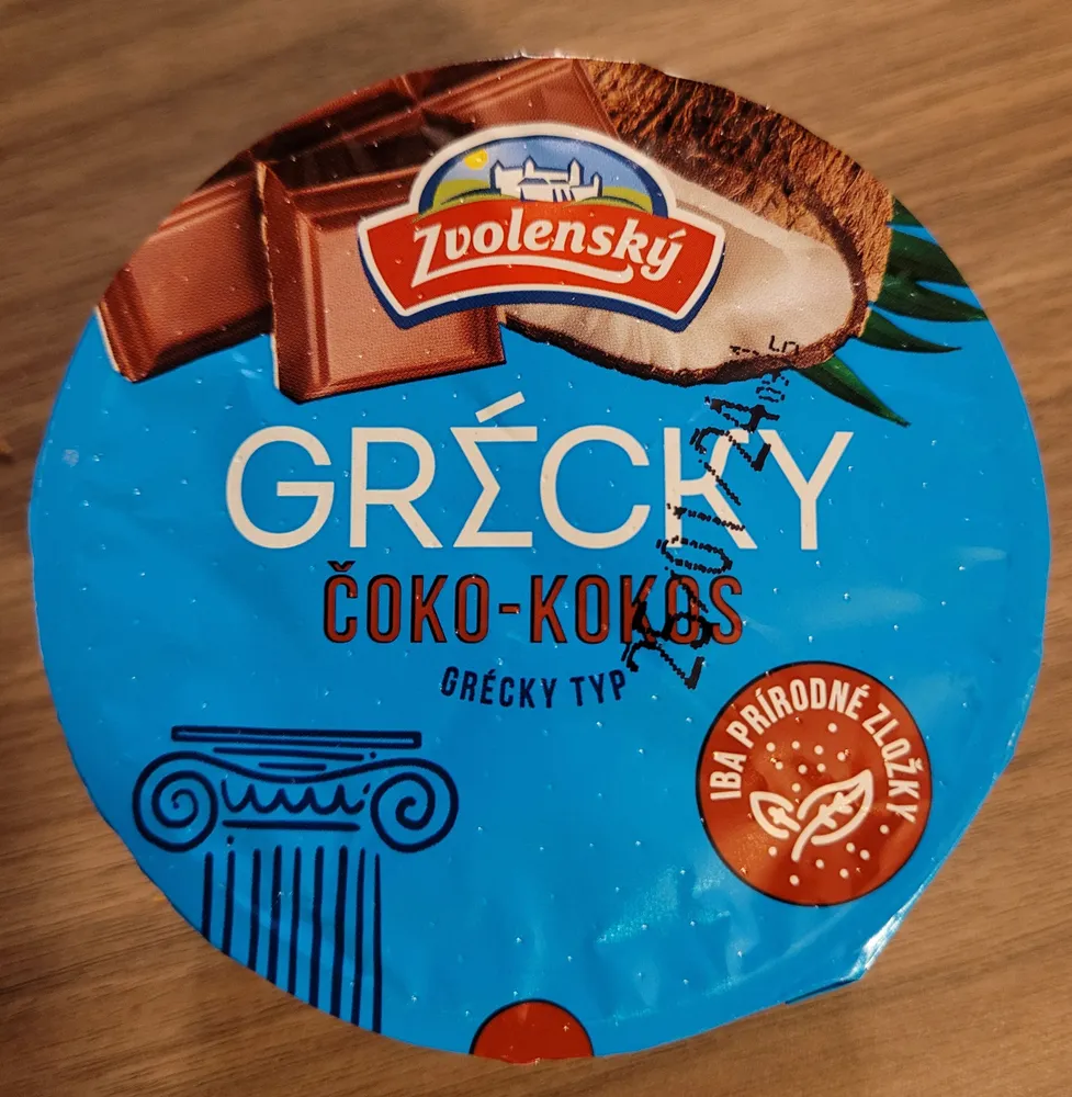 Grécky čoko-kokos