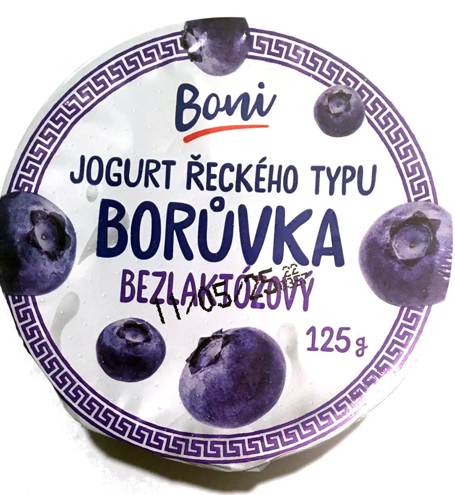 Borůvka bezlaktózový