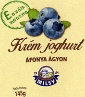 MILSY Krém joghurt áfonya ágyon
