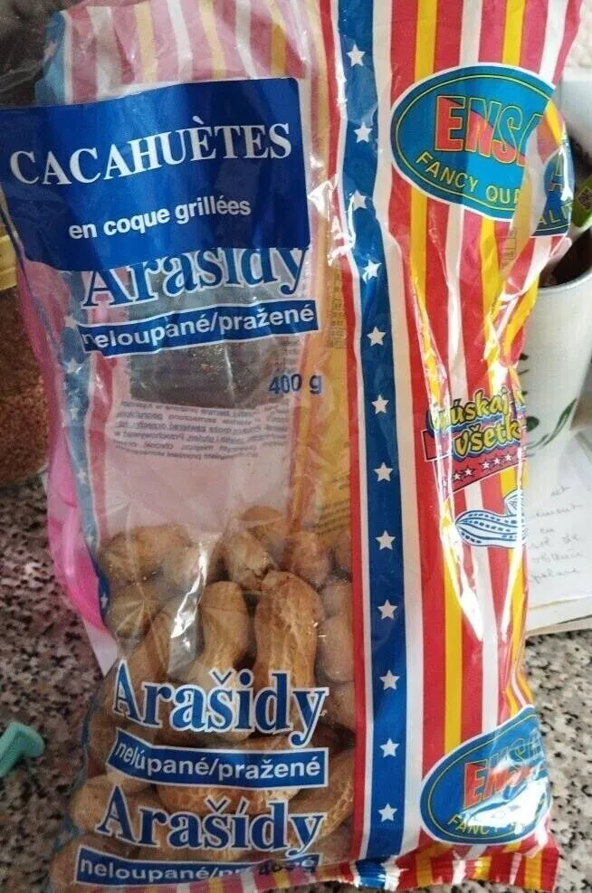 Cacahuètes en coque grillées
