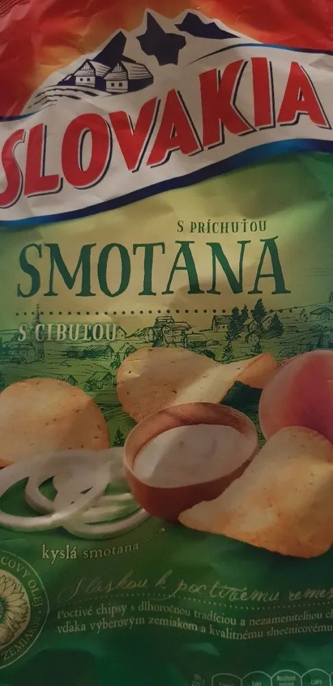 Chips smotana s cibuľou