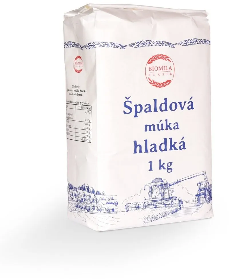 Špaldová múka hladká