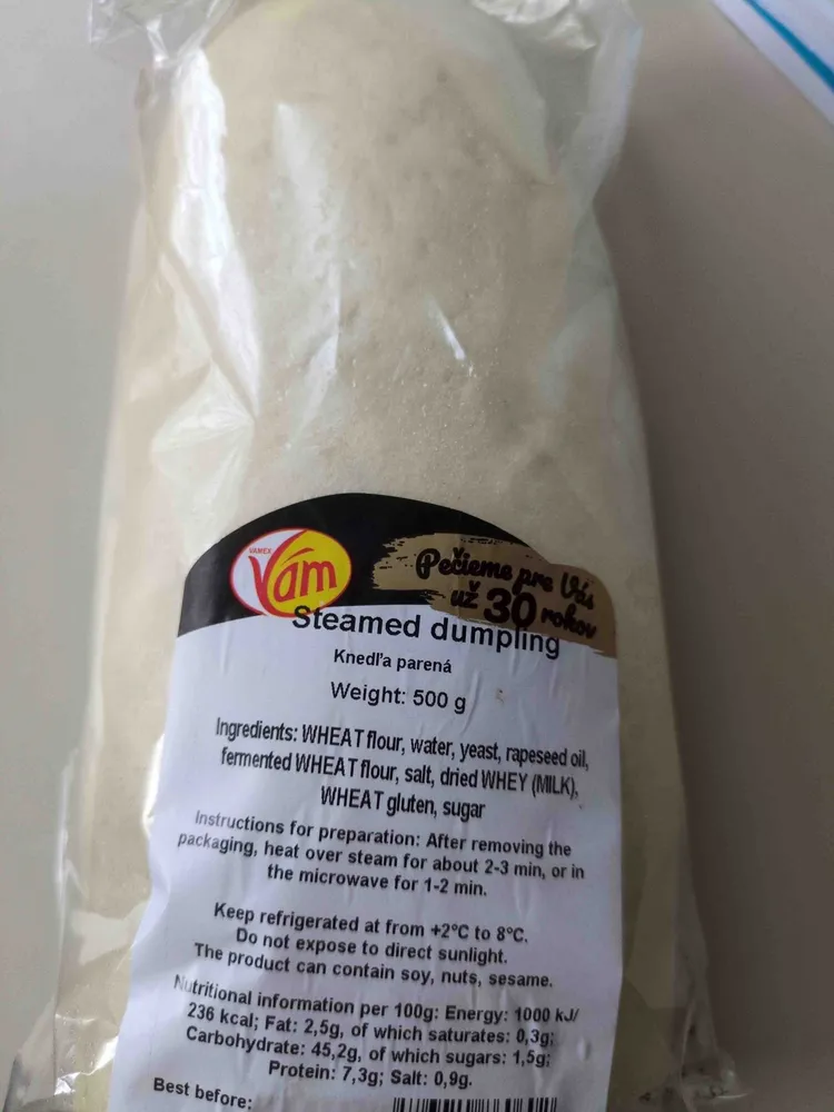 Steamed dumpling