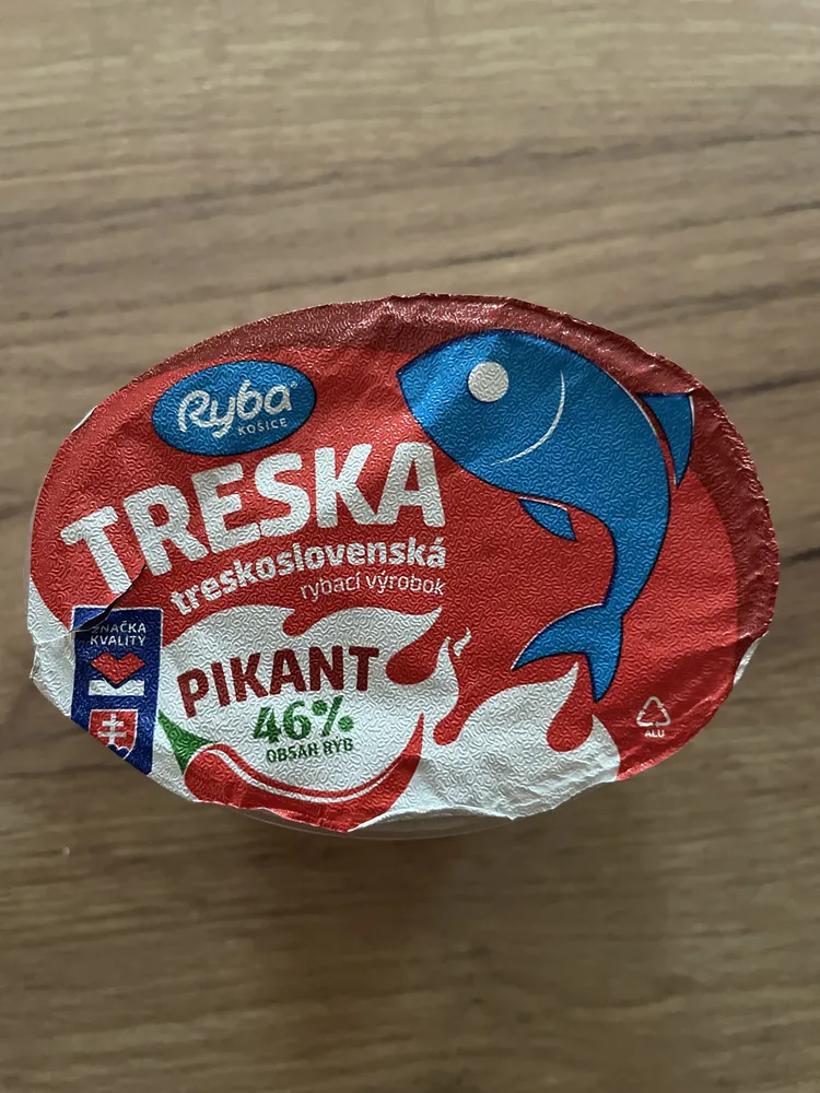 Treska treskoslovenská Pikant