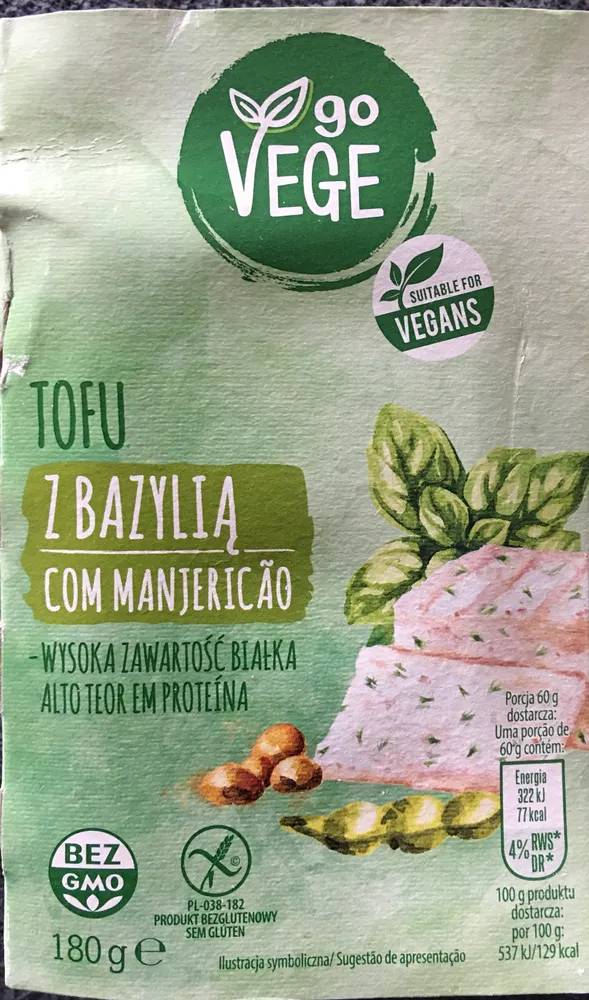 Tofu z bazylią