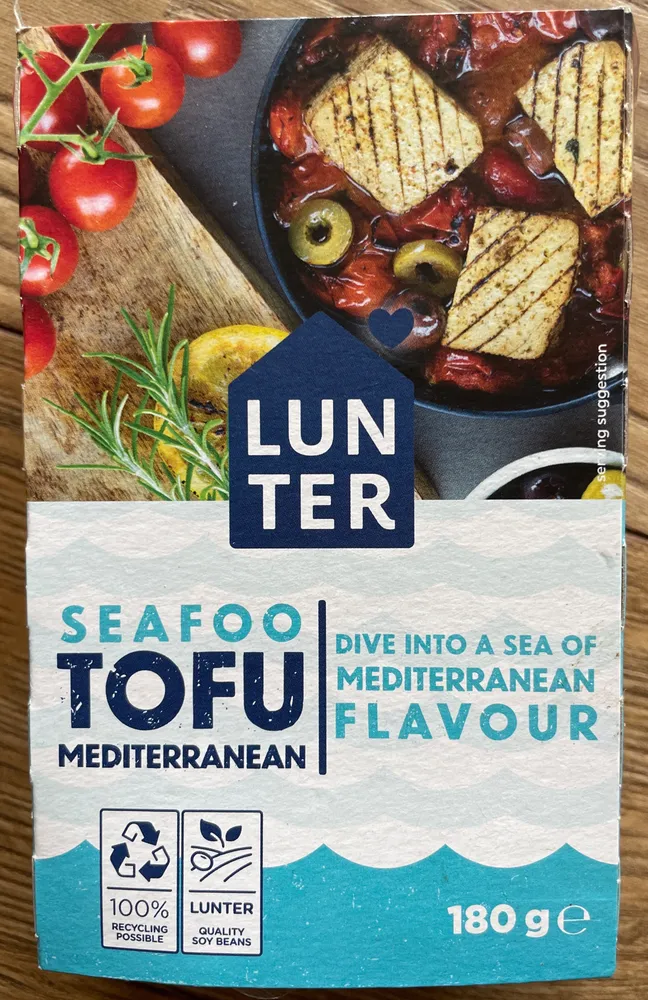 Seafoo tofu mediterranean