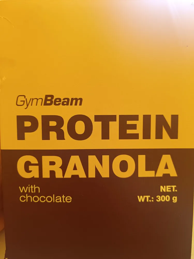 Protein Granola with chocolate