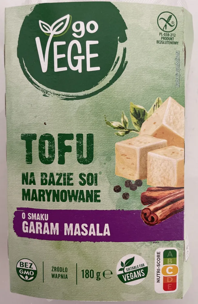 Tofu o smaku garam masala